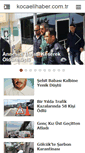 Mobile Screenshot of kocaelihaber.com.tr