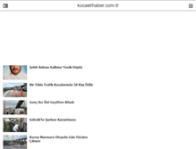 Tablet Screenshot of kocaelihaber.com.tr